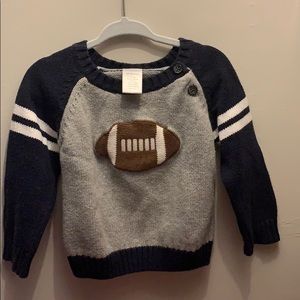 Gymboree Football Sweater